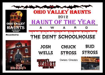 The Dent Schoolhouse - 2012 HAUNT OF THE YEAR